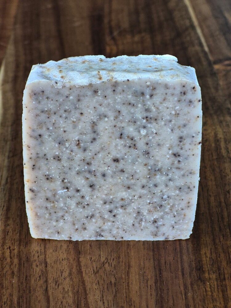 Bar of Bursuc coffee soap